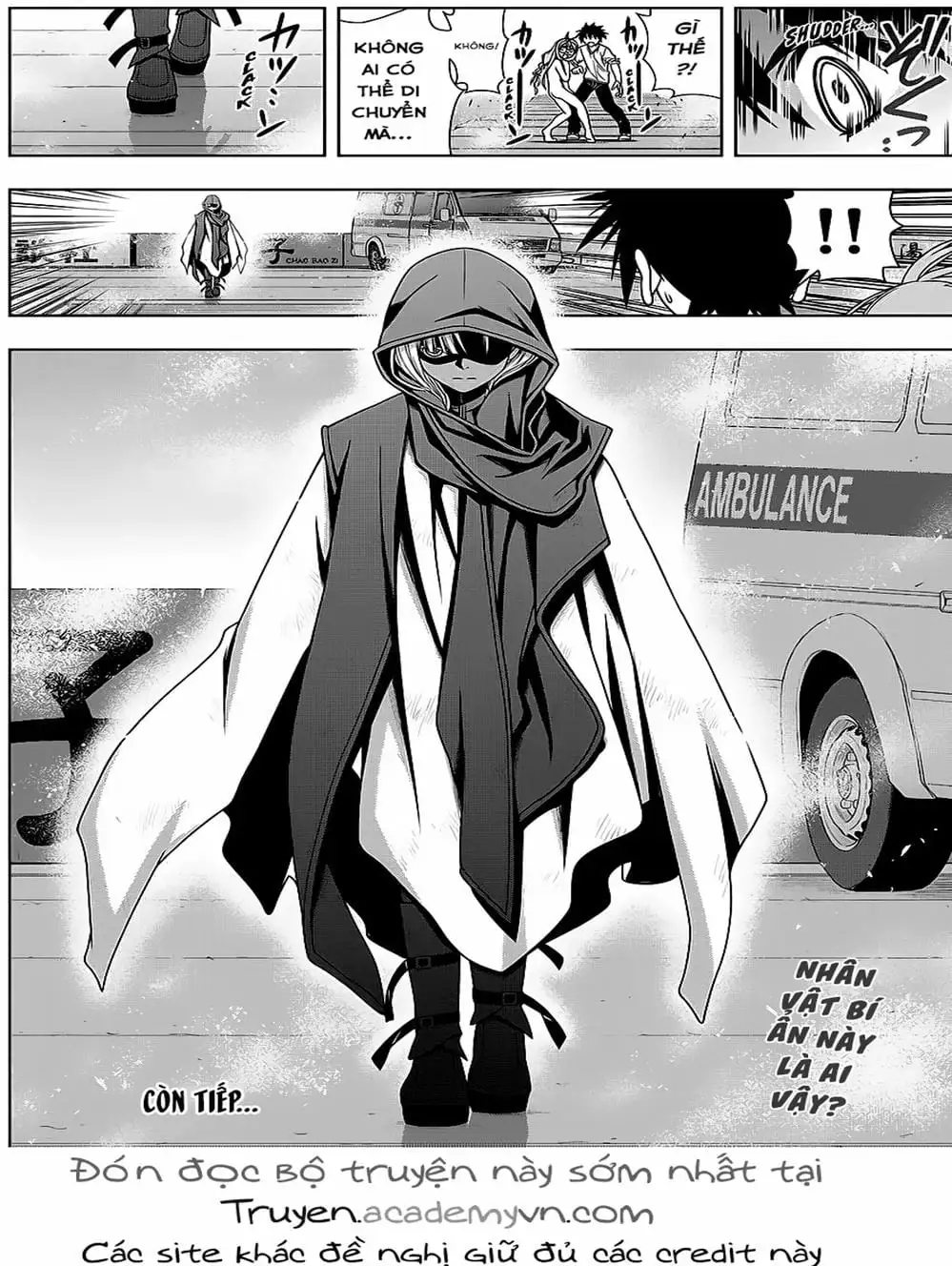 Truyện Tranh Lựa Chọn Phân Kỳ - Uq Holder! trang 9