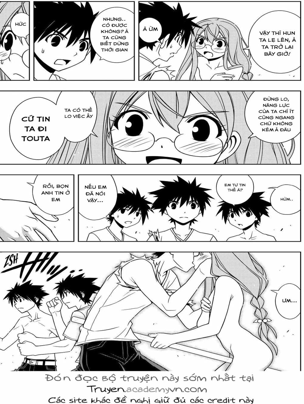 Truyện Tranh Lựa Chọn Phân Kỳ - Uq Holder! trang 9