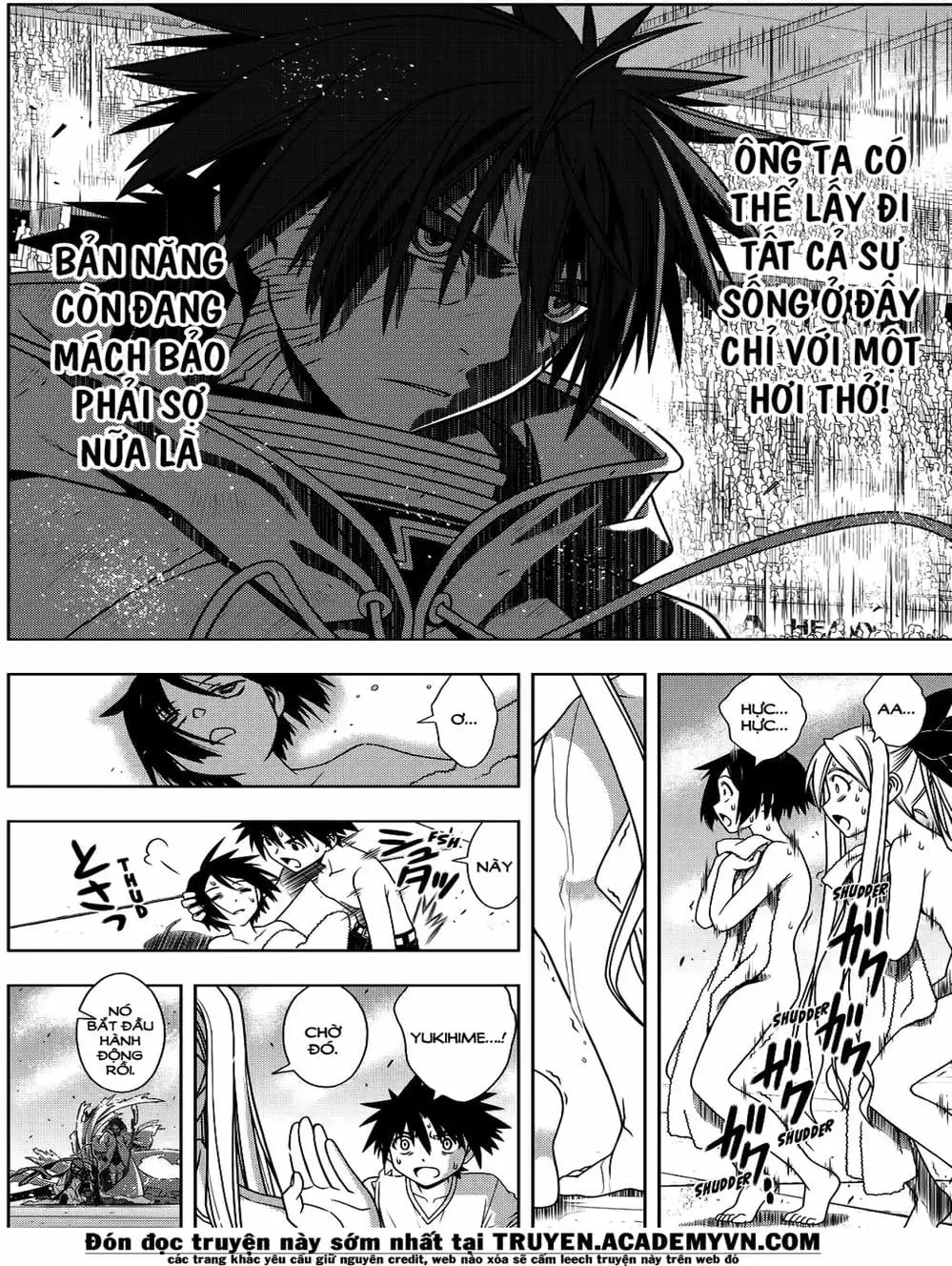 Truyện Tranh Lựa Chọn Phân Kỳ - Uq Holder! trang 9