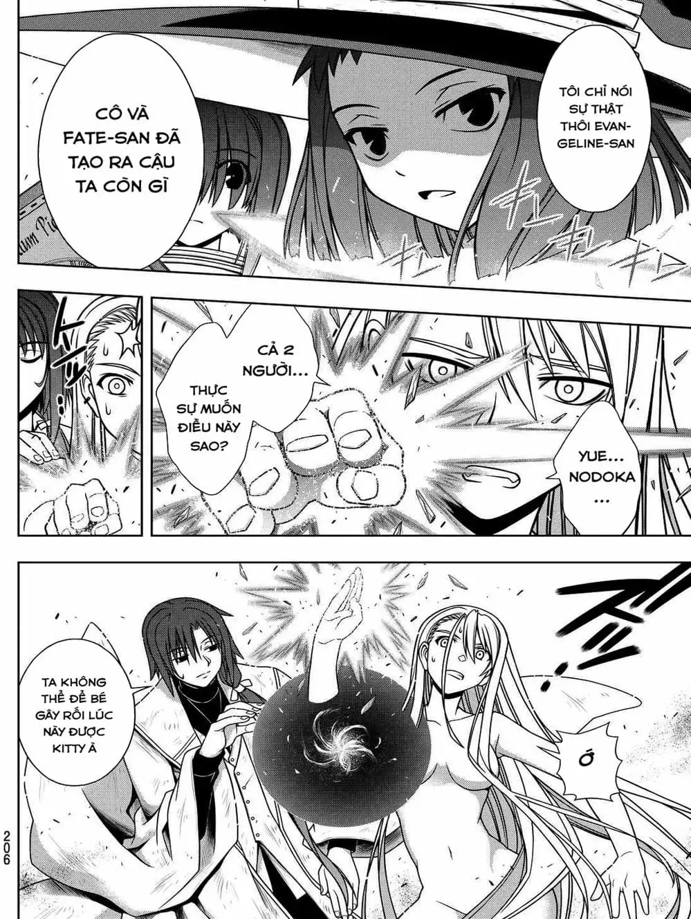 Truyện Tranh Lựa Chọn Phân Kỳ - Uq Holder! trang 9