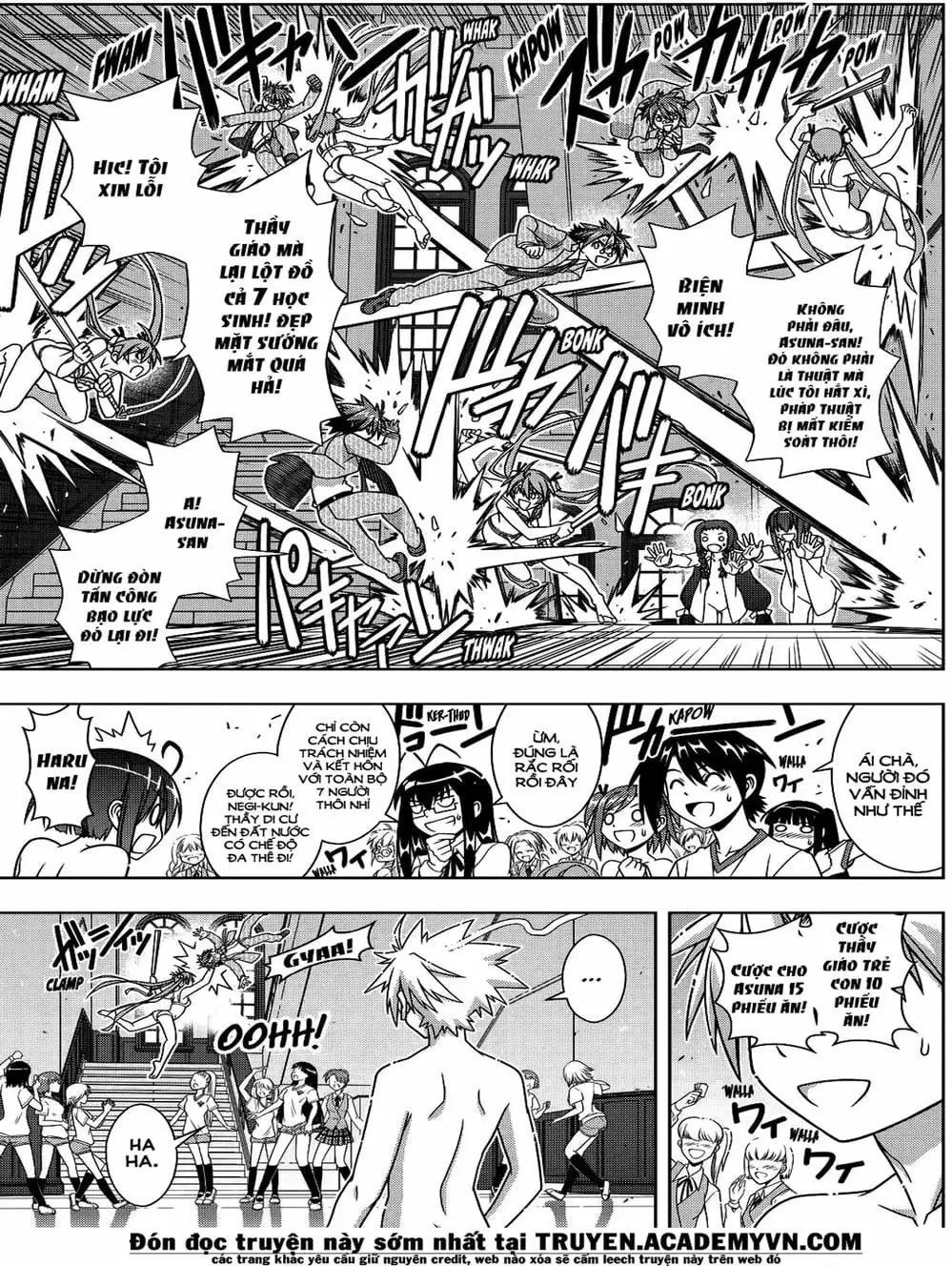 Truyện Tranh Lựa Chọn Phân Kỳ - Uq Holder! trang 9