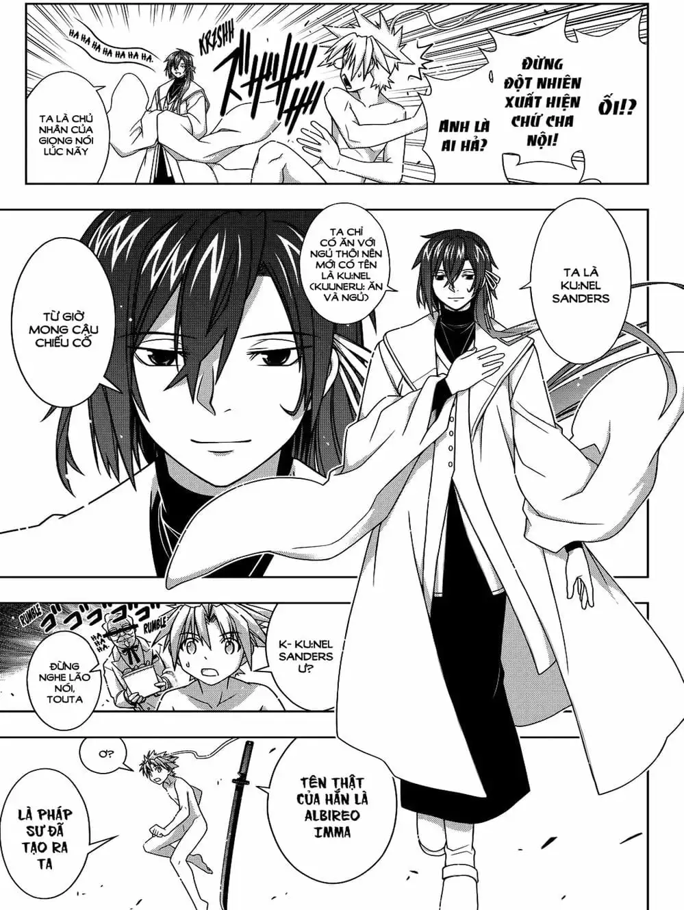 Truyện Tranh Lựa Chọn Phân Kỳ - Uq Holder! trang 9