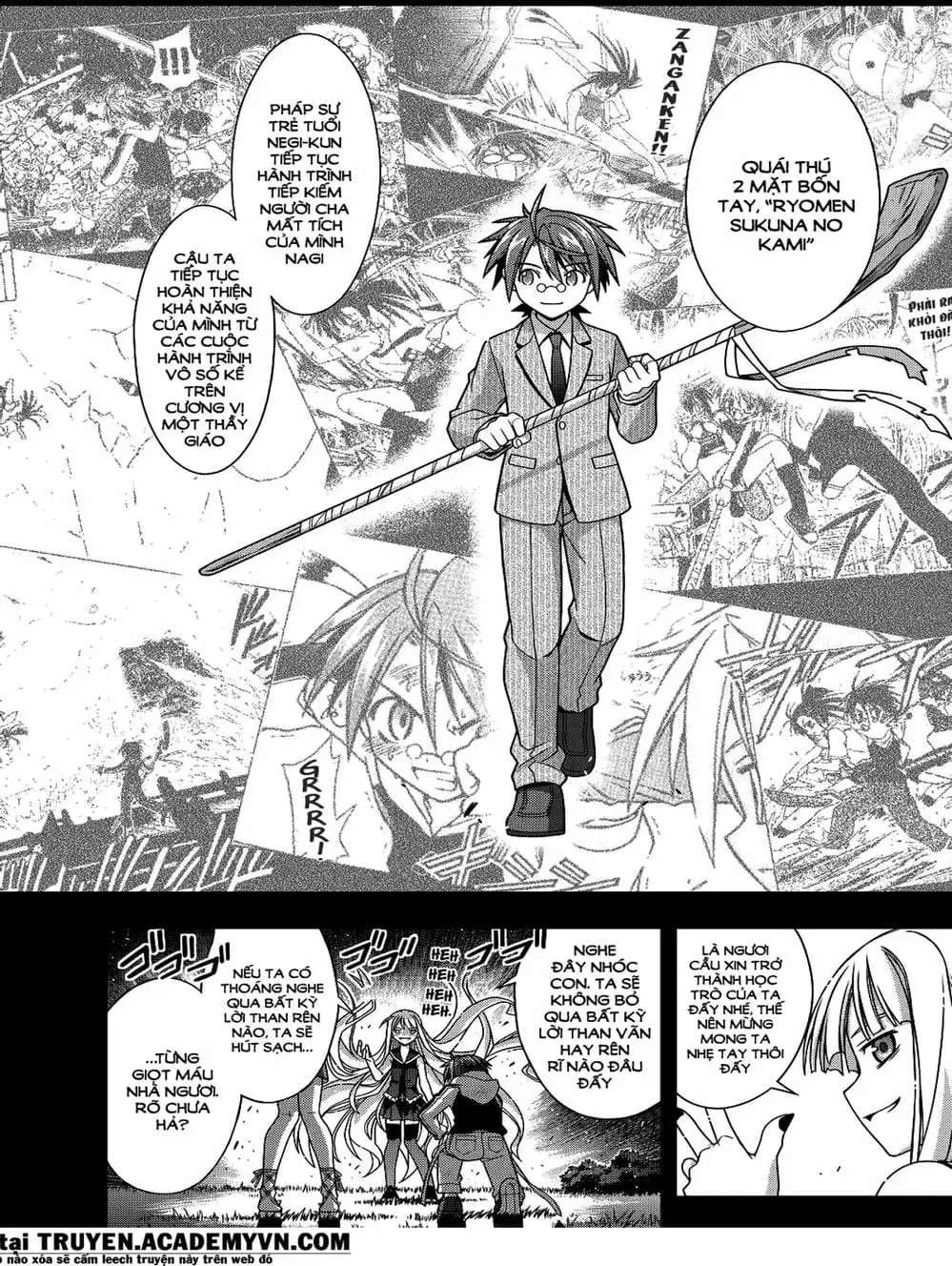 Truyện Tranh Lựa Chọn Phân Kỳ - Uq Holder! trang 9
