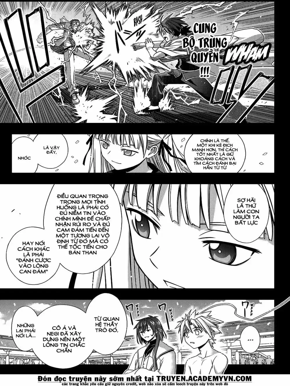 Truyện Tranh Lựa Chọn Phân Kỳ - Uq Holder! trang 9
