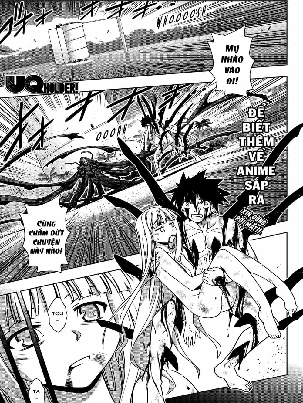 Truyện Tranh Lựa Chọn Phân Kỳ - Uq Holder! trang 9
