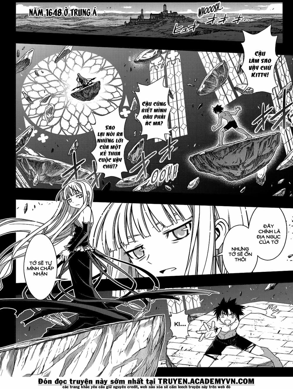 Truyện Tranh Lựa Chọn Phân Kỳ - Uq Holder! trang 9