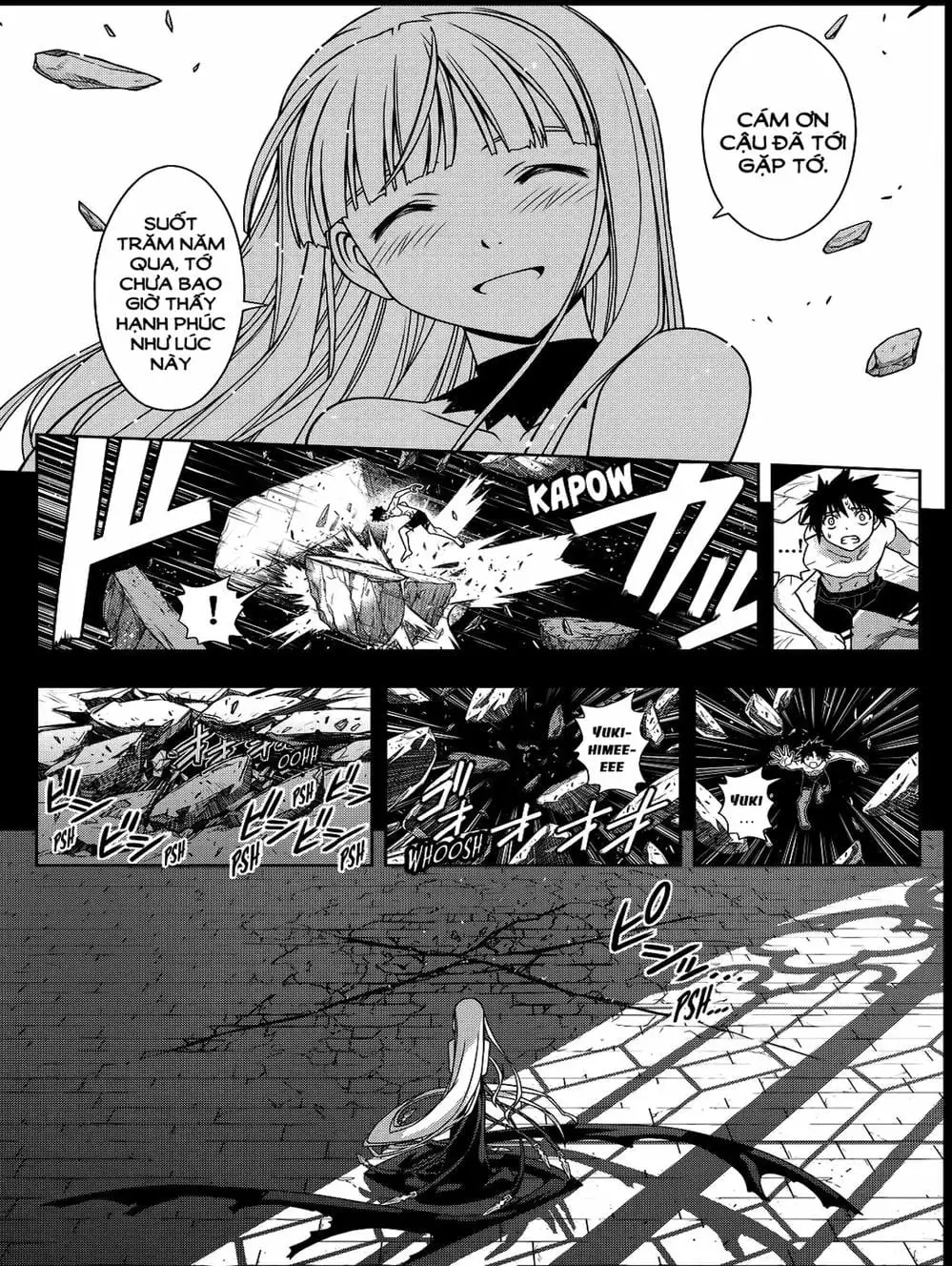 Truyện Tranh Lựa Chọn Phân Kỳ - Uq Holder! trang 9
