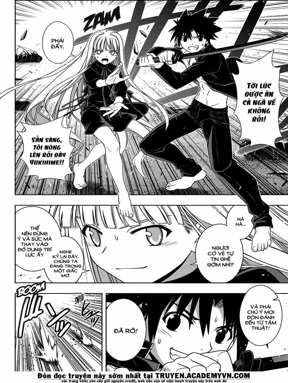 Truyện Tranh Lựa Chọn Phân Kỳ - Uq Holder! trang 9