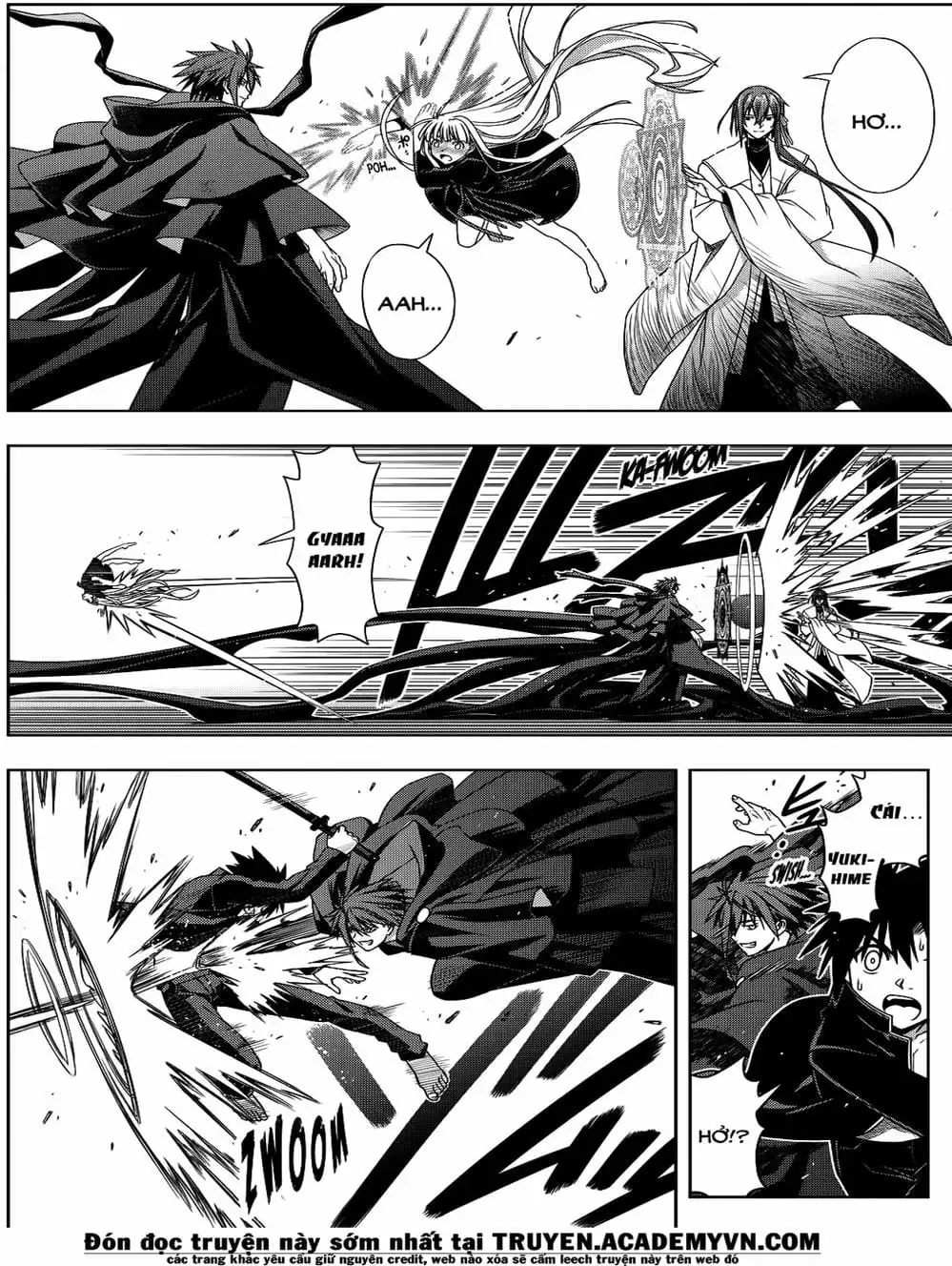 Truyện Tranh Lựa Chọn Phân Kỳ - Uq Holder! trang 9