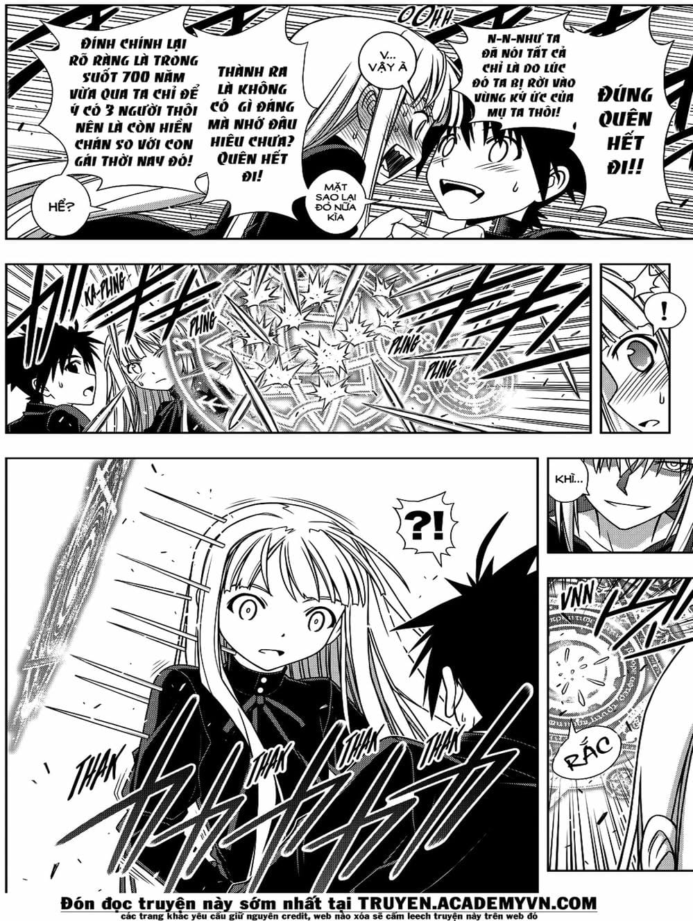 Truyện Tranh Lựa Chọn Phân Kỳ - Uq Holder! trang 9
