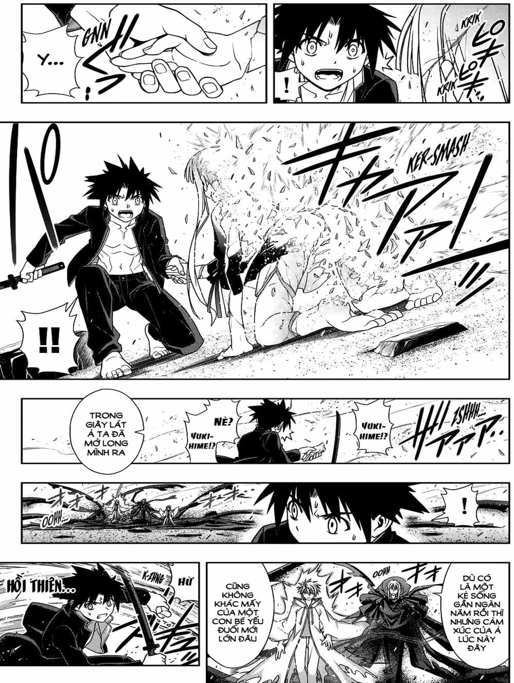 Truyện Tranh Lựa Chọn Phân Kỳ - Uq Holder! trang 9