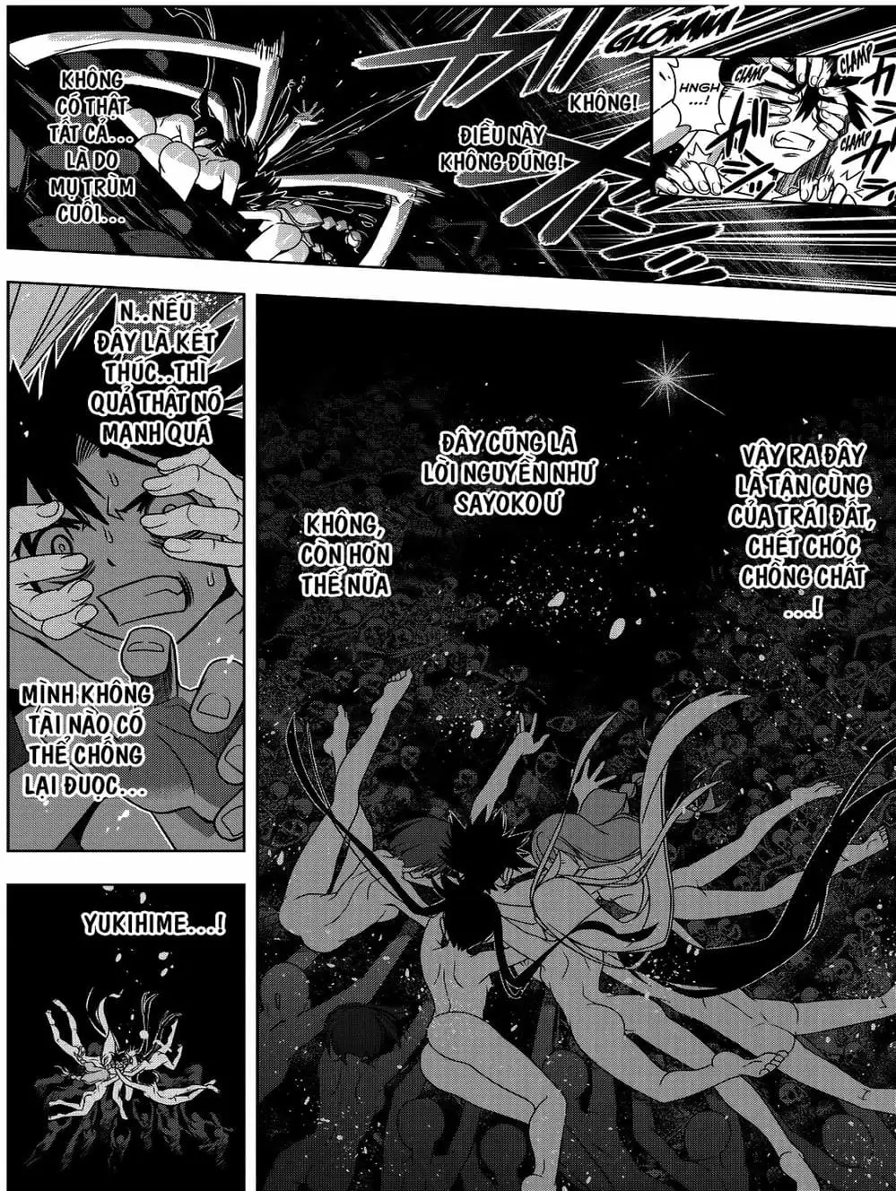 Truyện Tranh Lựa Chọn Phân Kỳ - Uq Holder! trang 9