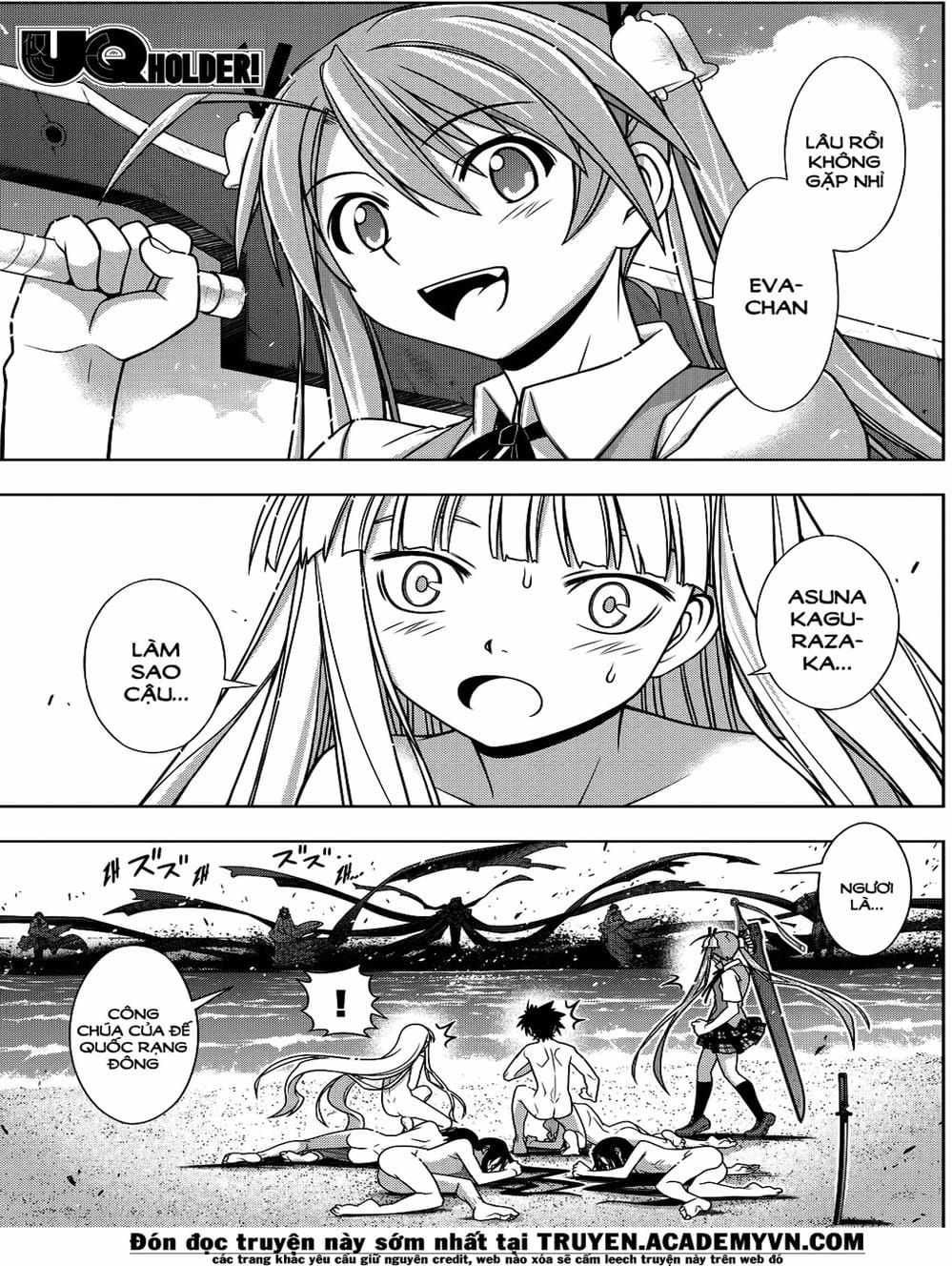 Truyện Tranh Lựa Chọn Phân Kỳ - Uq Holder! trang 9