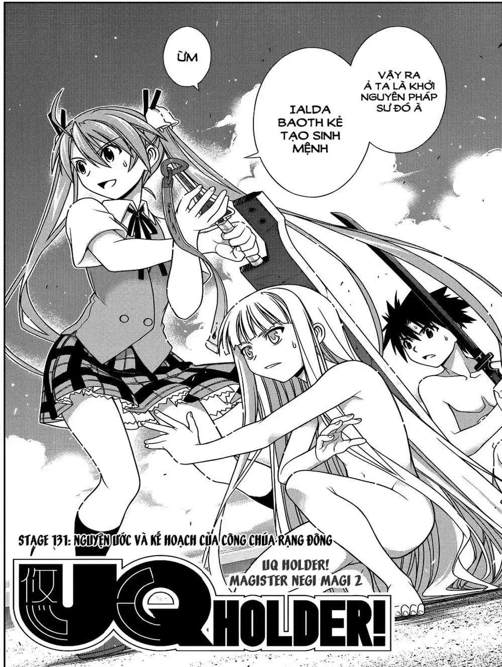 Truyện Tranh Lựa Chọn Phân Kỳ - Uq Holder! trang 9