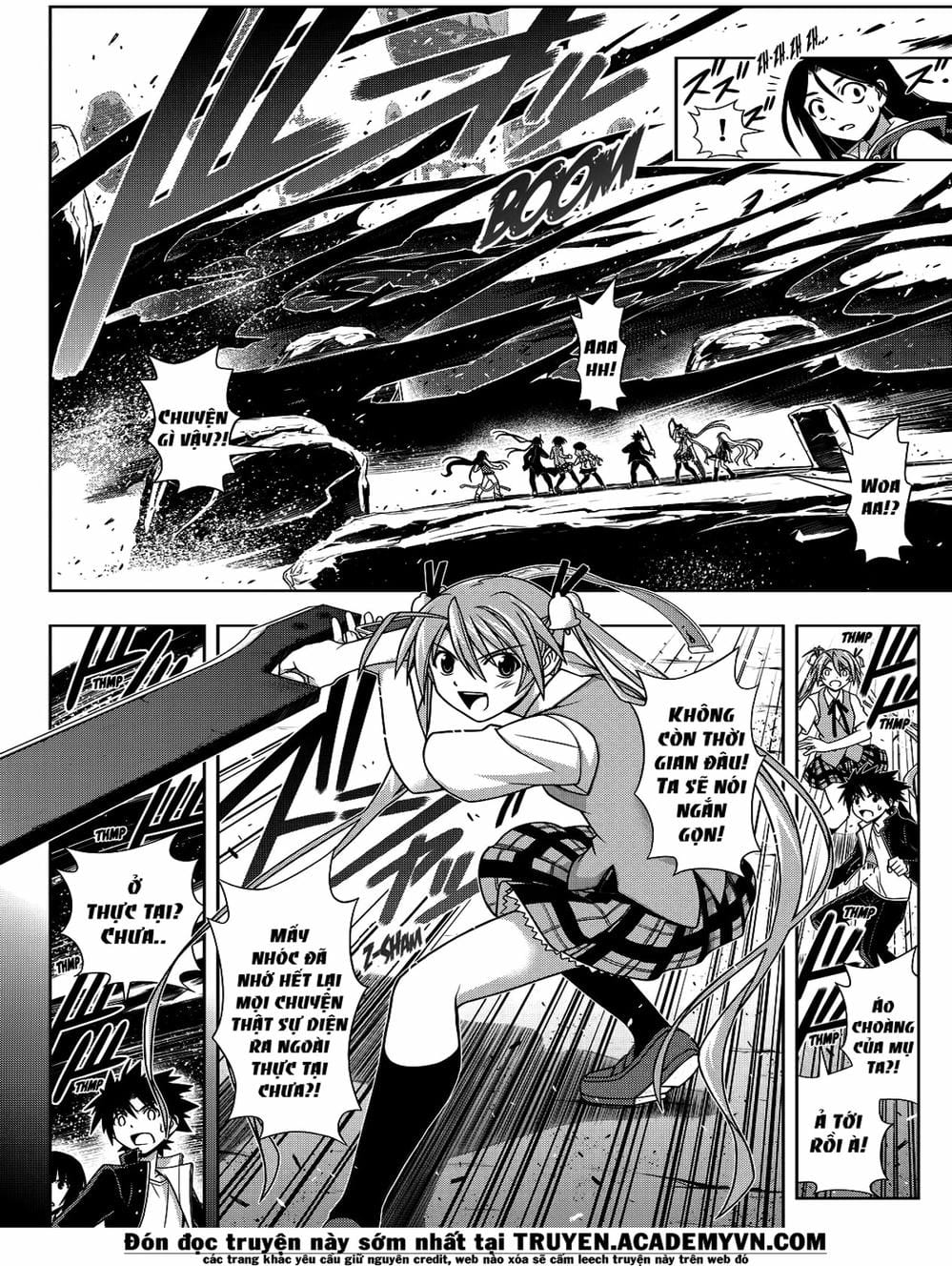 Truyện Tranh Lựa Chọn Phân Kỳ - Uq Holder! trang 9