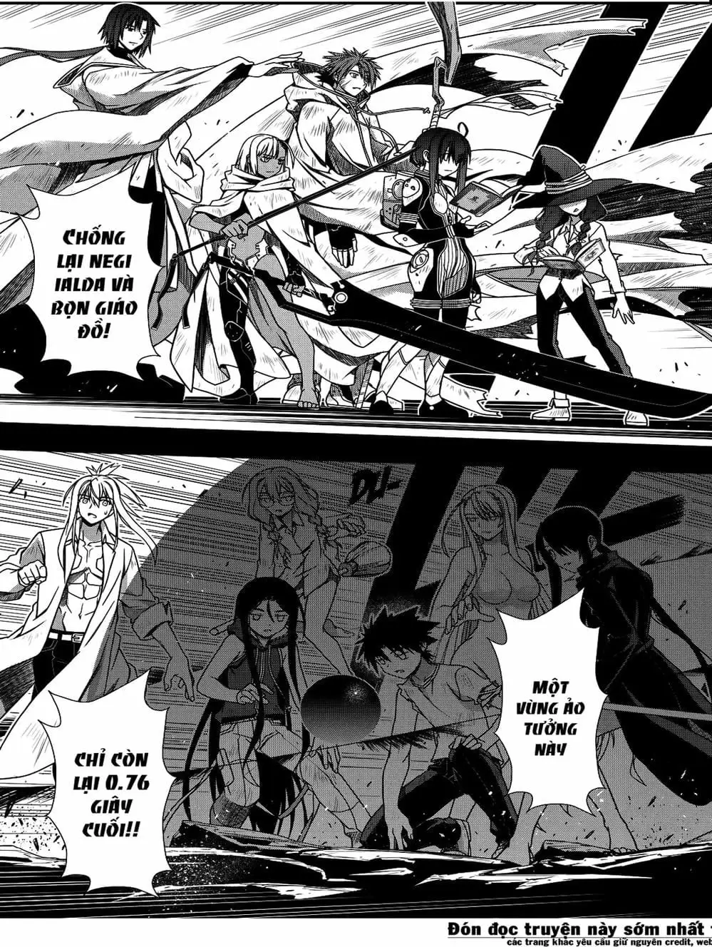 Truyện Tranh Lựa Chọn Phân Kỳ - Uq Holder! trang 9