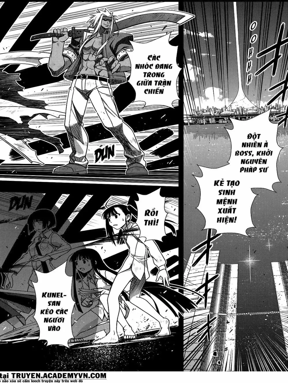 Truyện Tranh Lựa Chọn Phân Kỳ - Uq Holder! trang 9