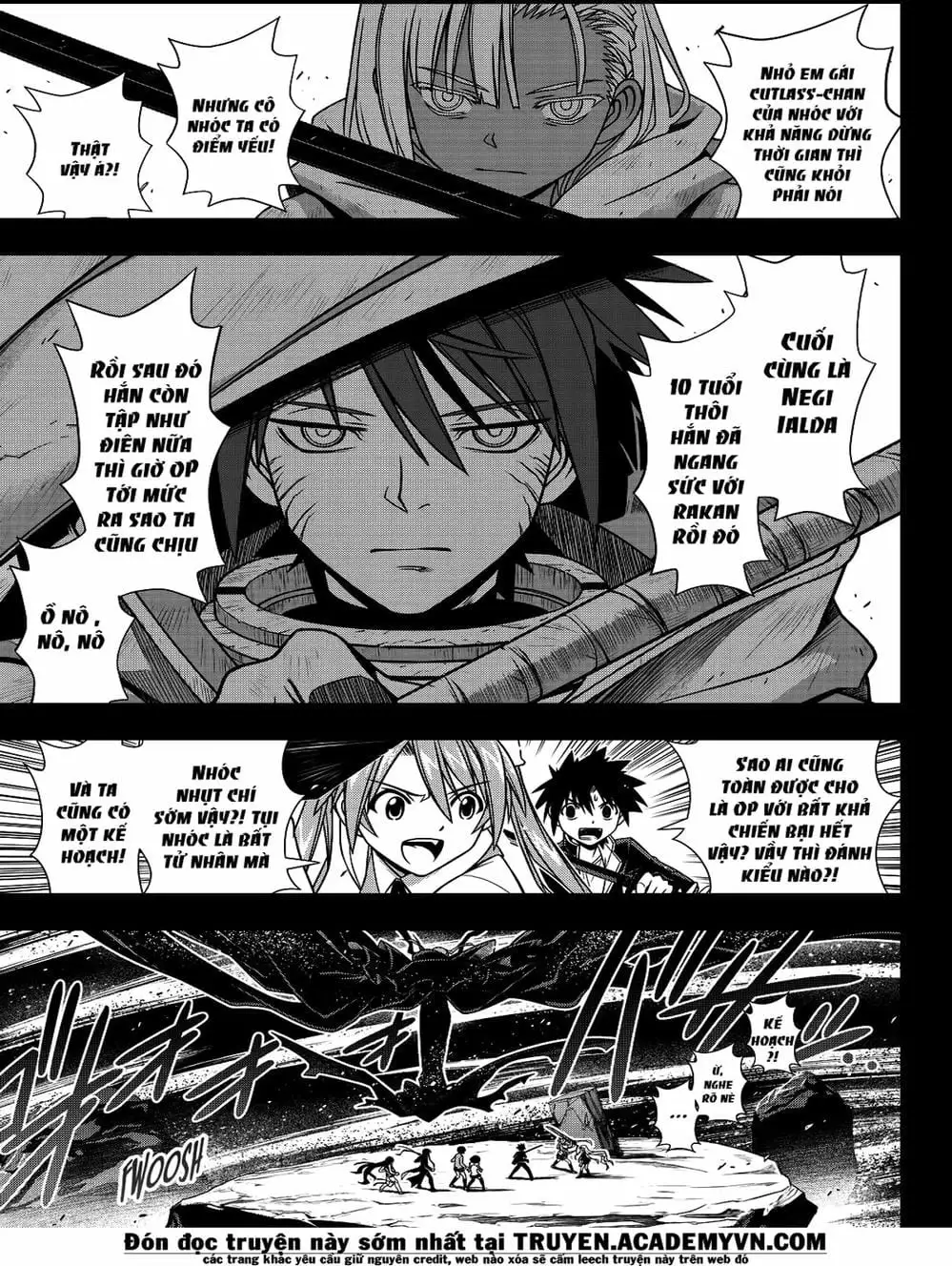 Truyện Tranh Lựa Chọn Phân Kỳ - Uq Holder! trang 9