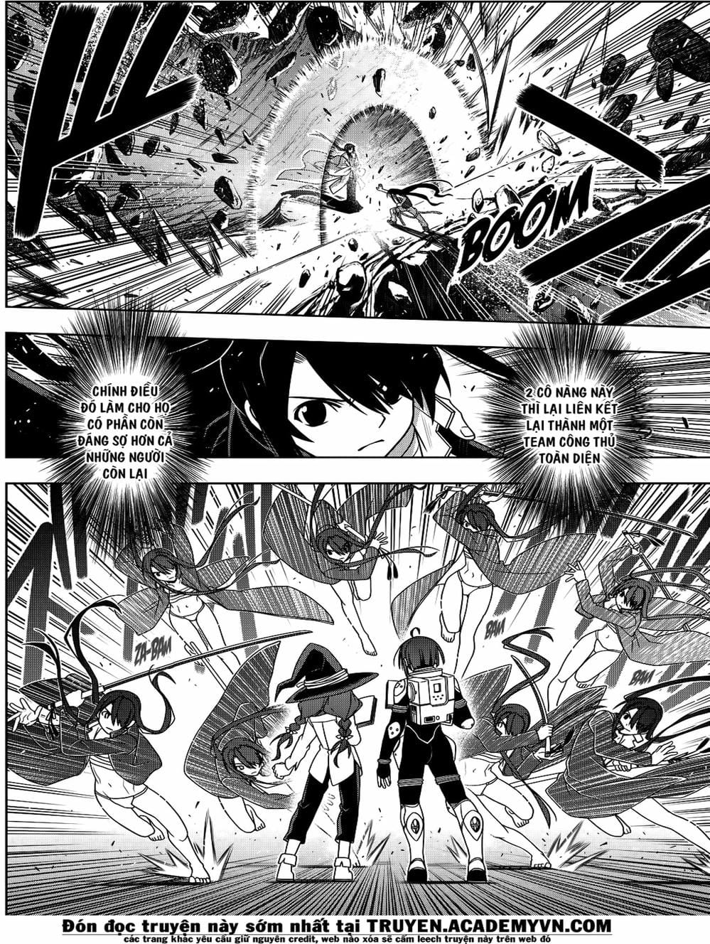 Truyện Tranh Lựa Chọn Phân Kỳ - Uq Holder! trang 9