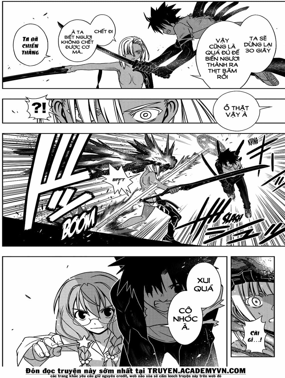 Truyện Tranh Lựa Chọn Phân Kỳ - Uq Holder! trang 9