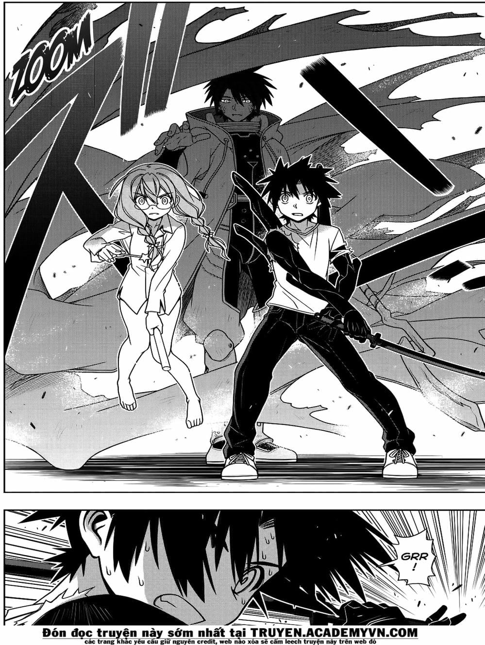 Truyện Tranh Lựa Chọn Phân Kỳ - Uq Holder! trang 9