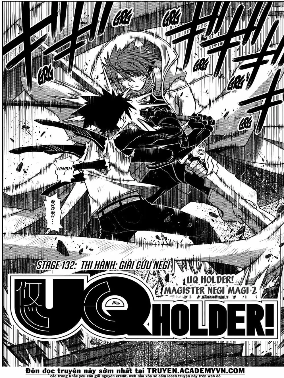 Truyện Tranh Lựa Chọn Phân Kỳ - Uq Holder! trang 9