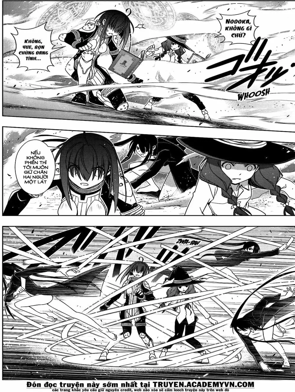Truyện Tranh Lựa Chọn Phân Kỳ - Uq Holder! trang 9
