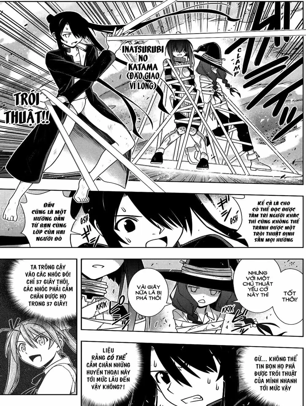 Truyện Tranh Lựa Chọn Phân Kỳ - Uq Holder! trang 9