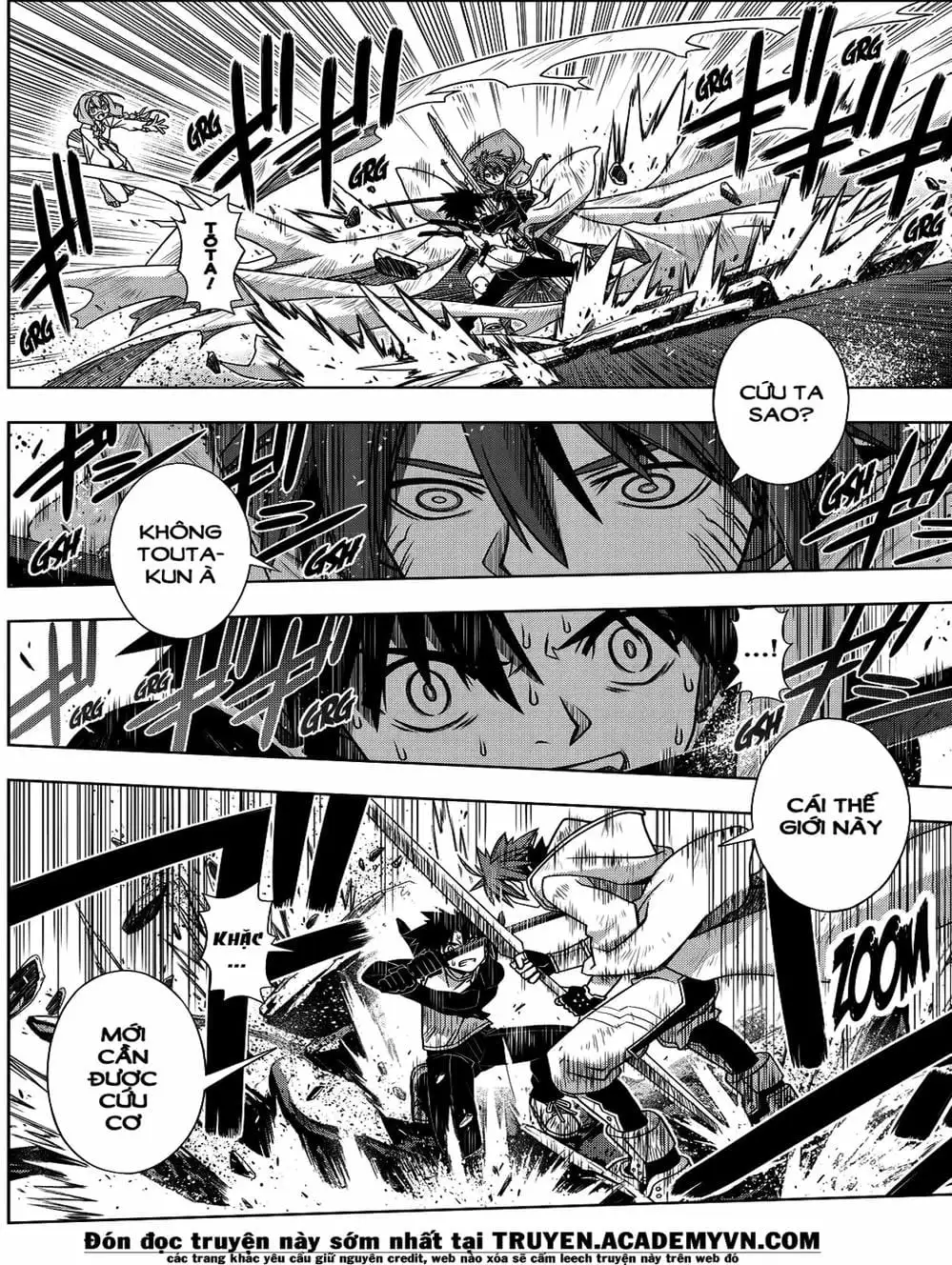 Truyện Tranh Lựa Chọn Phân Kỳ - Uq Holder! trang 9