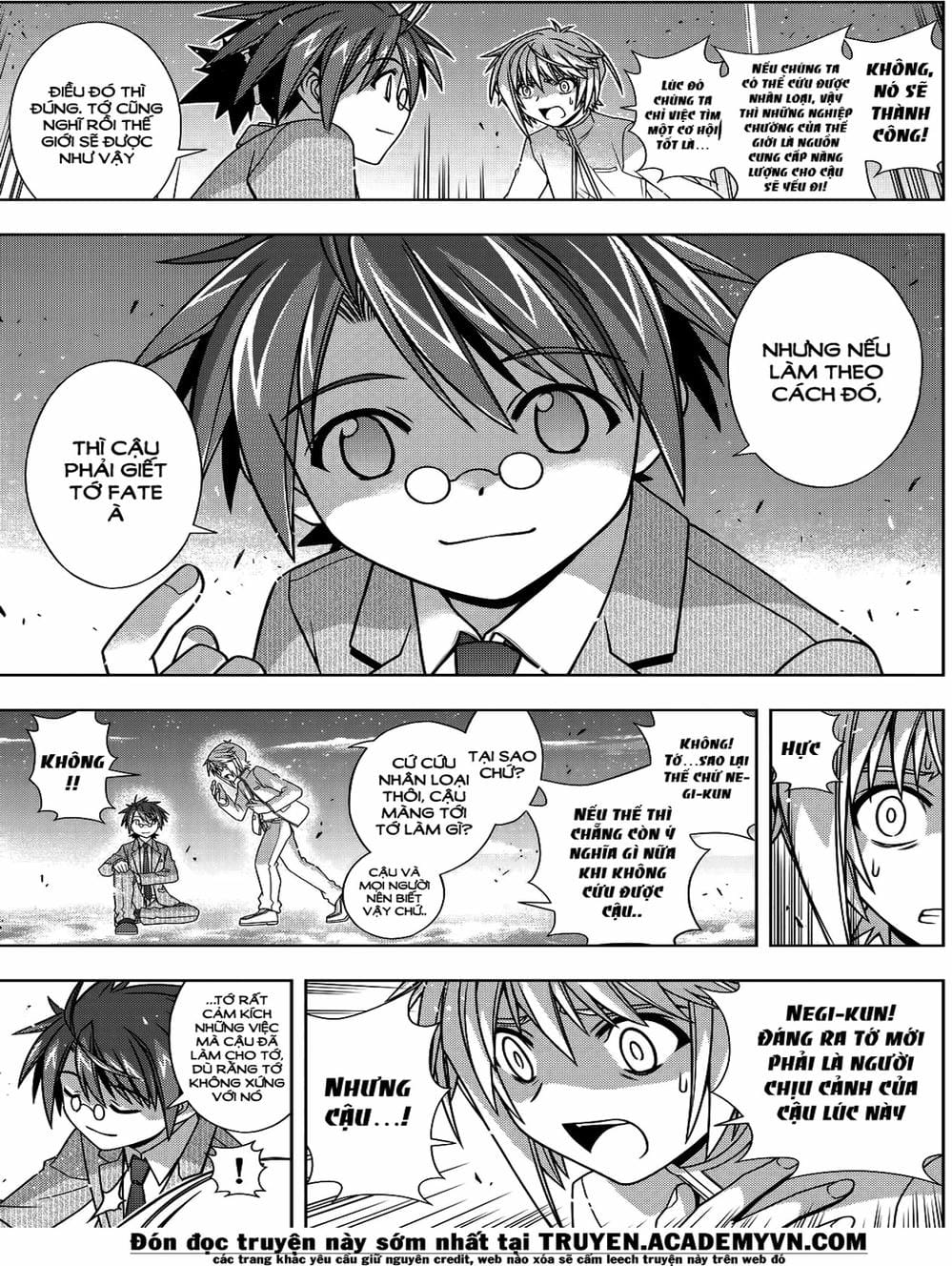 Truyện Tranh Lựa Chọn Phân Kỳ - Uq Holder! trang 9