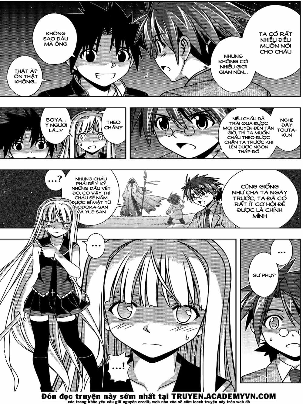 Truyện Tranh Lựa Chọn Phân Kỳ - Uq Holder! trang 9