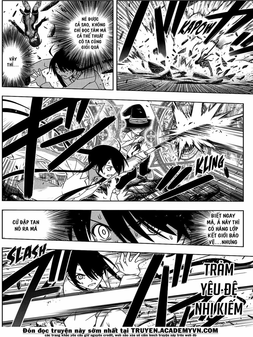 Truyện Tranh Lựa Chọn Phân Kỳ - Uq Holder! trang 9