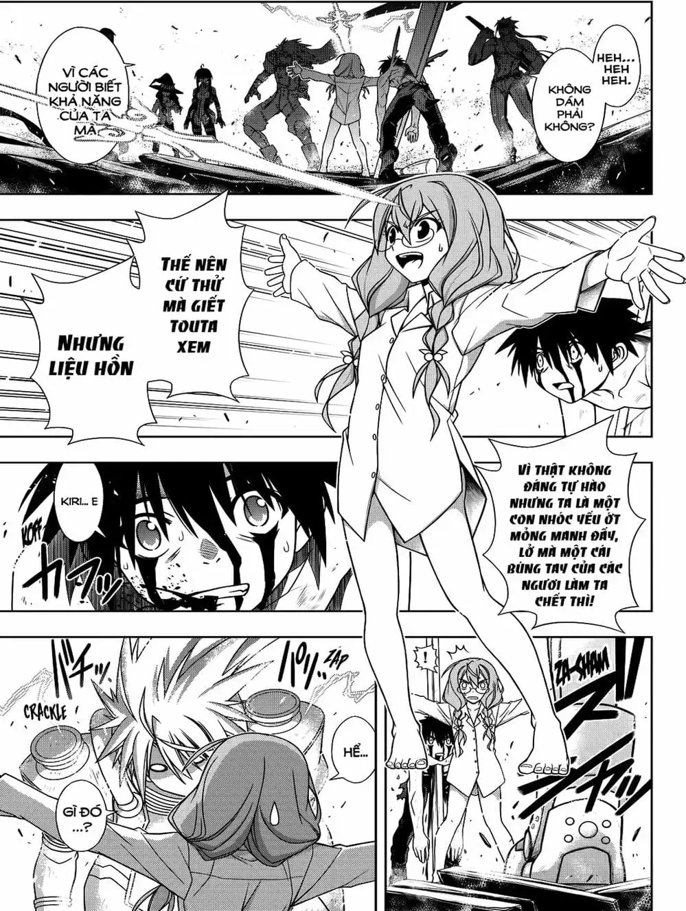 Truyện Tranh Lựa Chọn Phân Kỳ - Uq Holder! trang 9