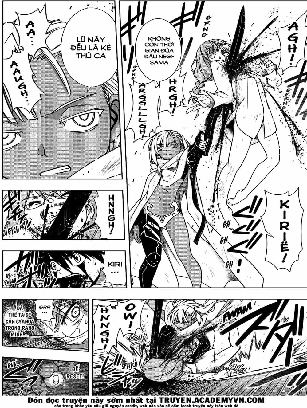 Truyện Tranh Lựa Chọn Phân Kỳ - Uq Holder! trang 9