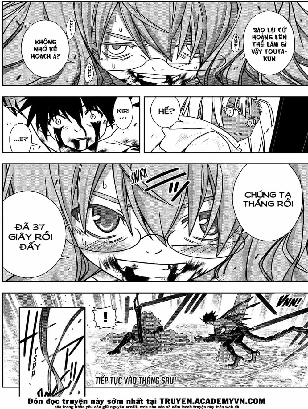 Truyện Tranh Lựa Chọn Phân Kỳ - Uq Holder! trang 9