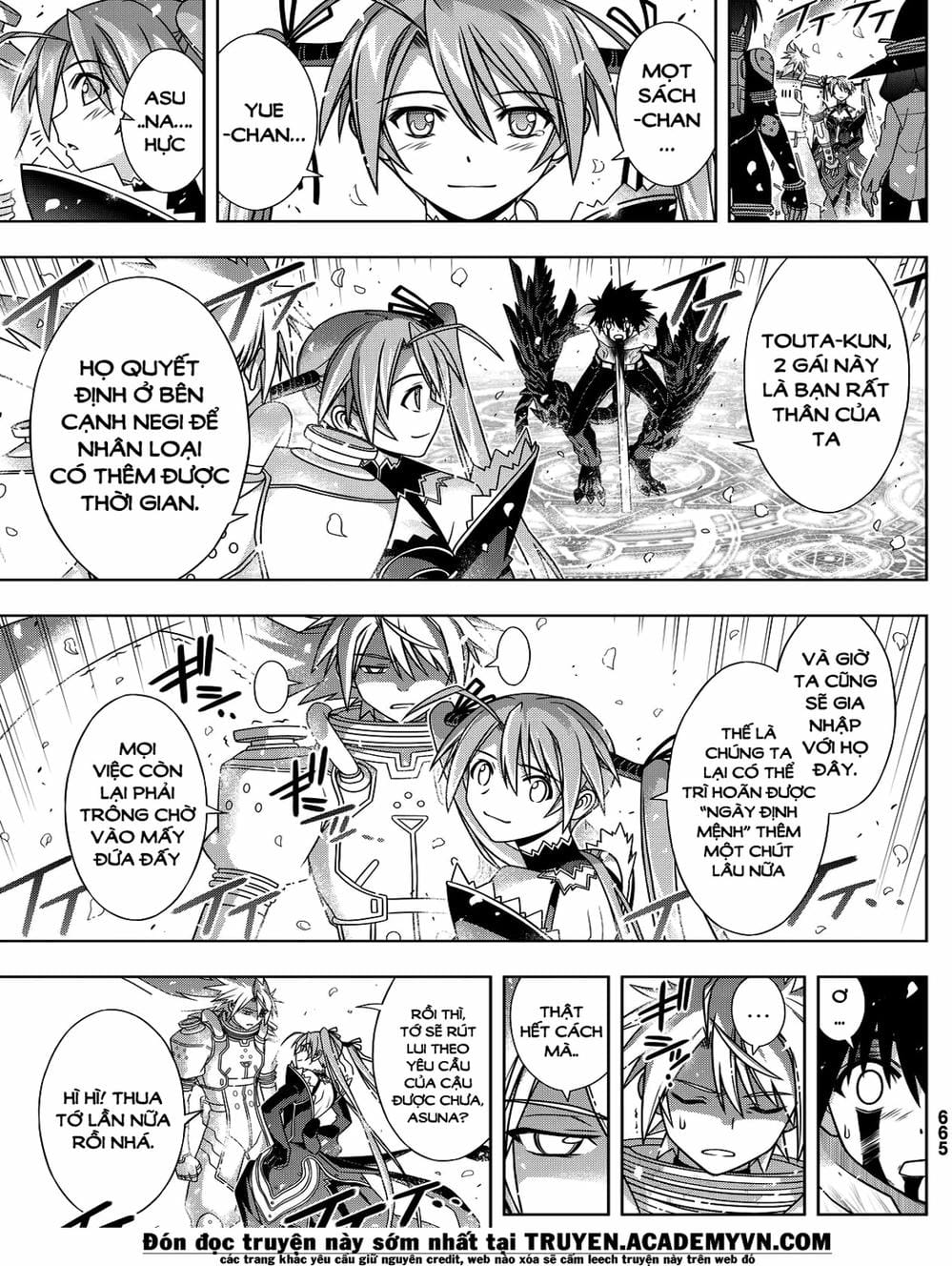 Truyện Tranh Lựa Chọn Phân Kỳ - Uq Holder! trang 9