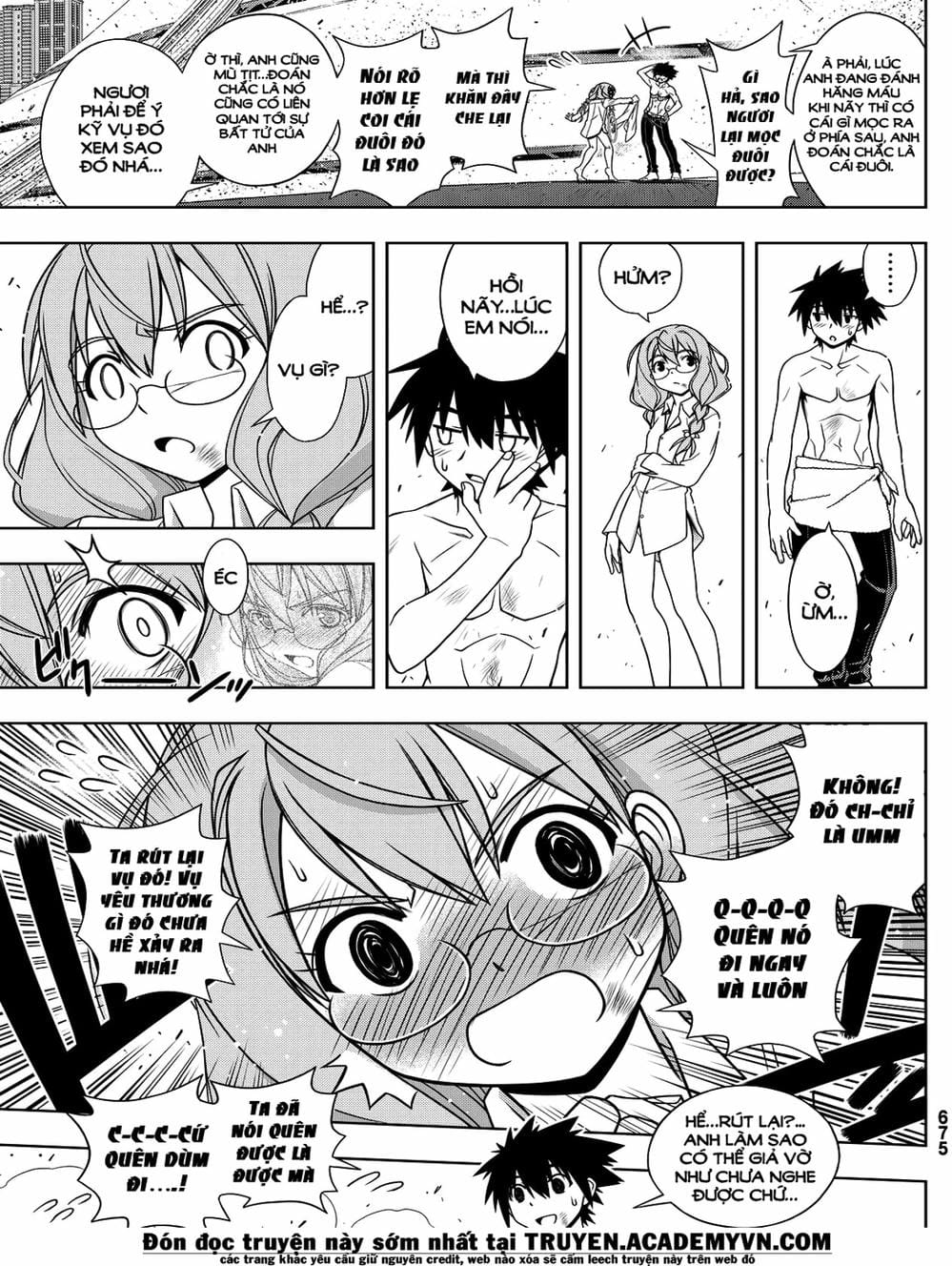 Truyện Tranh Lựa Chọn Phân Kỳ - Uq Holder! trang 9