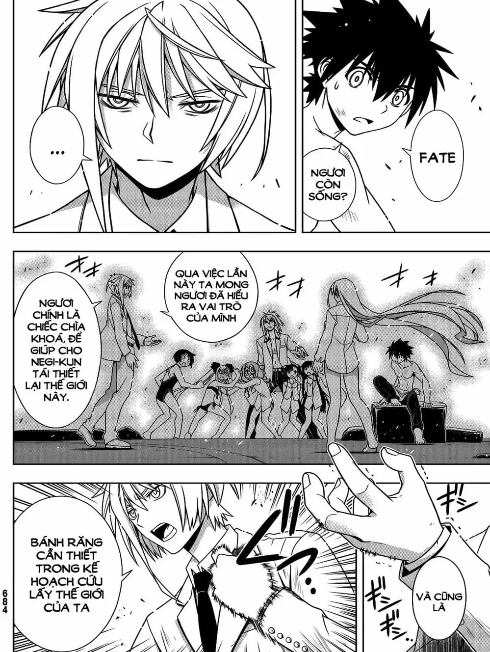 Truyện Tranh Lựa Chọn Phân Kỳ - Uq Holder! trang 9