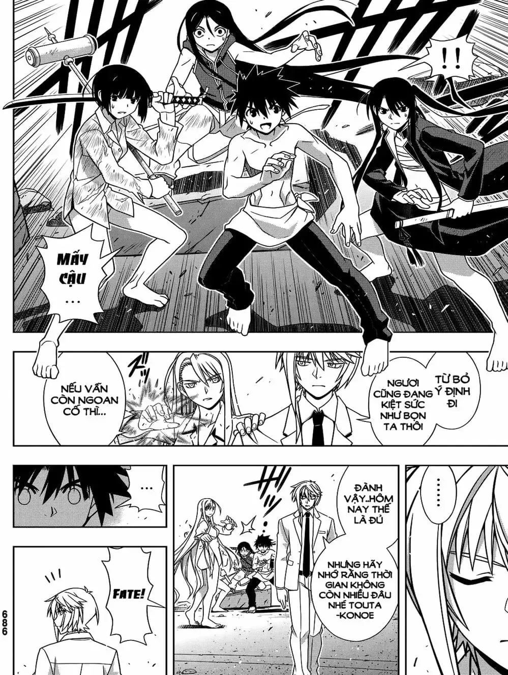 Truyện Tranh Lựa Chọn Phân Kỳ - Uq Holder! trang 9