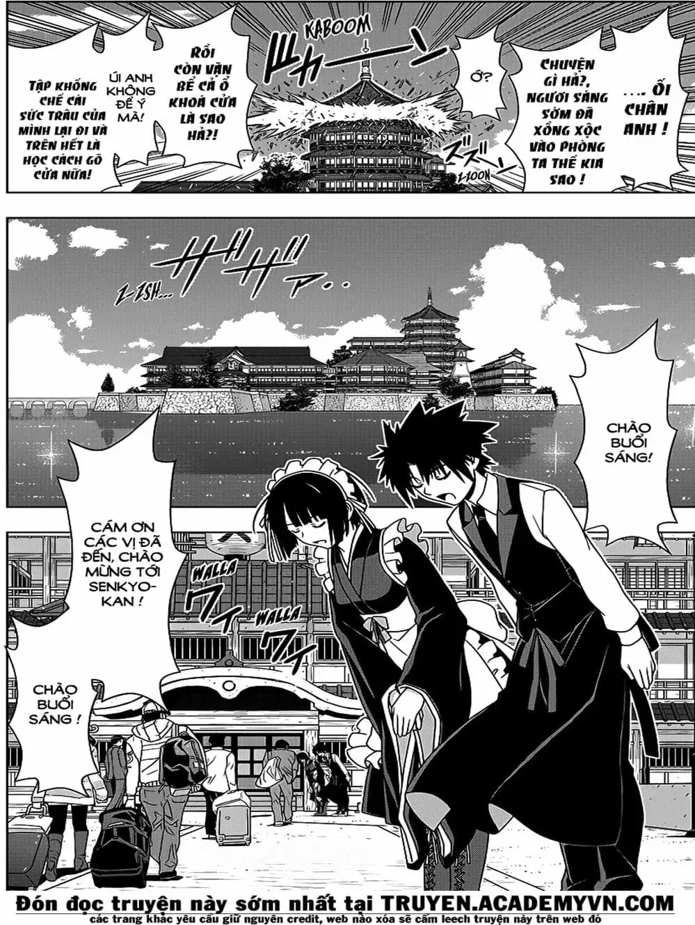 Truyện Tranh Lựa Chọn Phân Kỳ - Uq Holder! trang 9