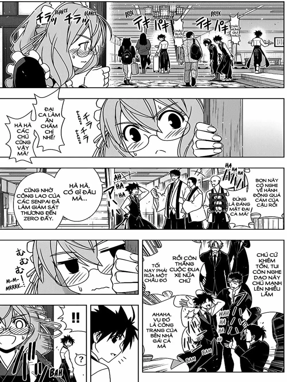 Truyện Tranh Lựa Chọn Phân Kỳ - Uq Holder! trang 9