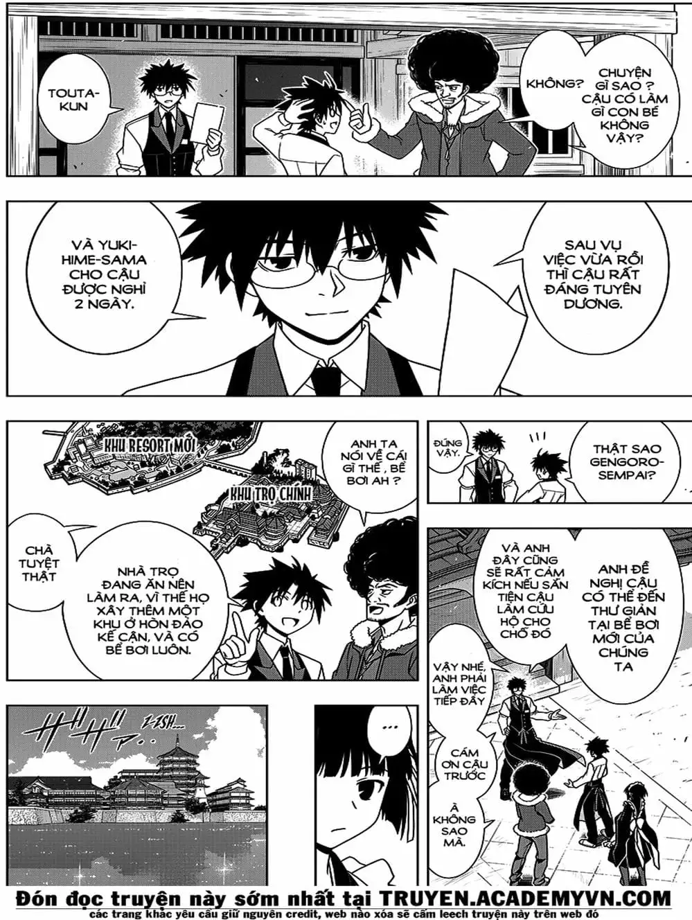Truyện Tranh Lựa Chọn Phân Kỳ - Uq Holder! trang 9