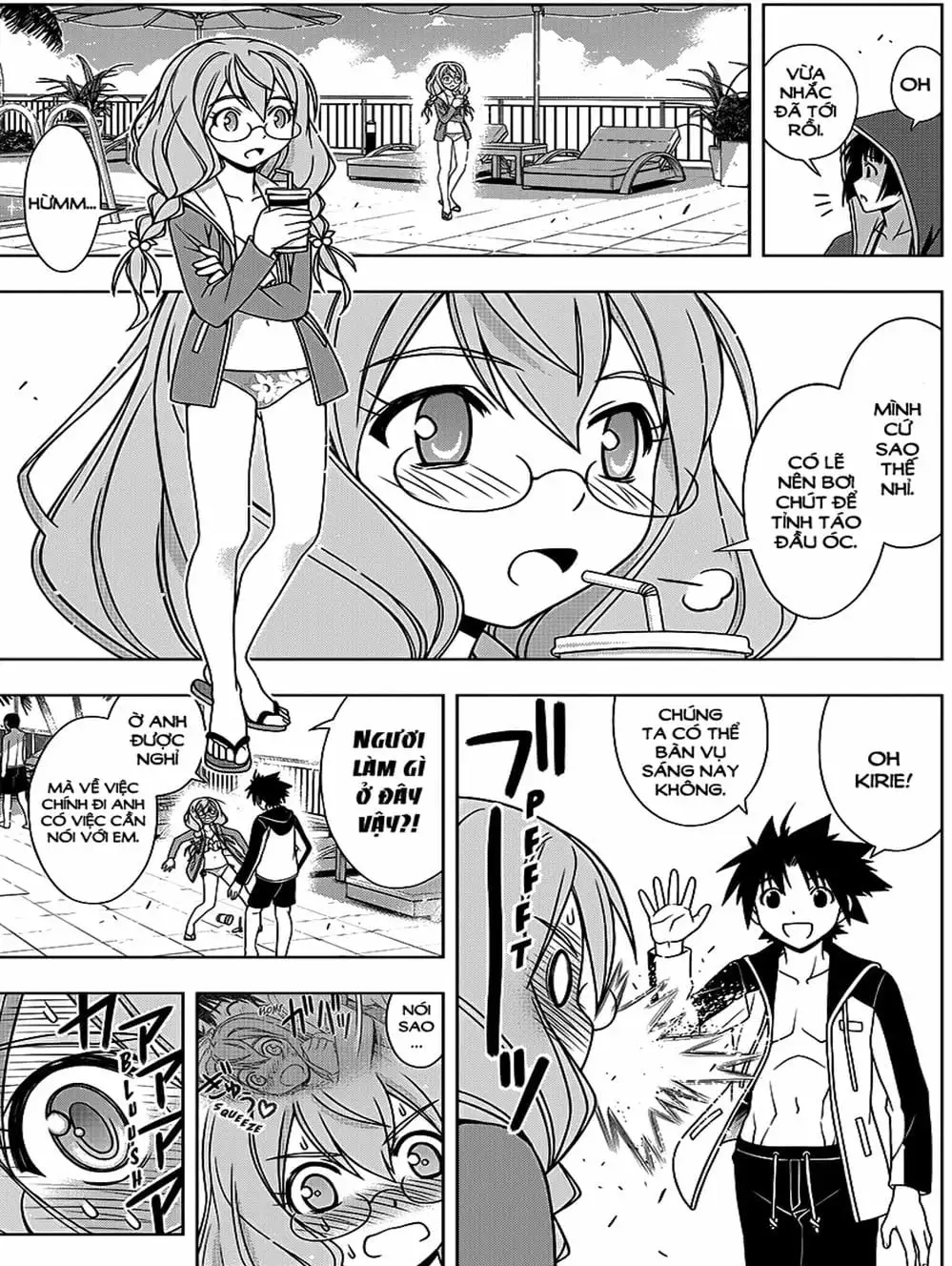 Truyện Tranh Lựa Chọn Phân Kỳ - Uq Holder! trang 9