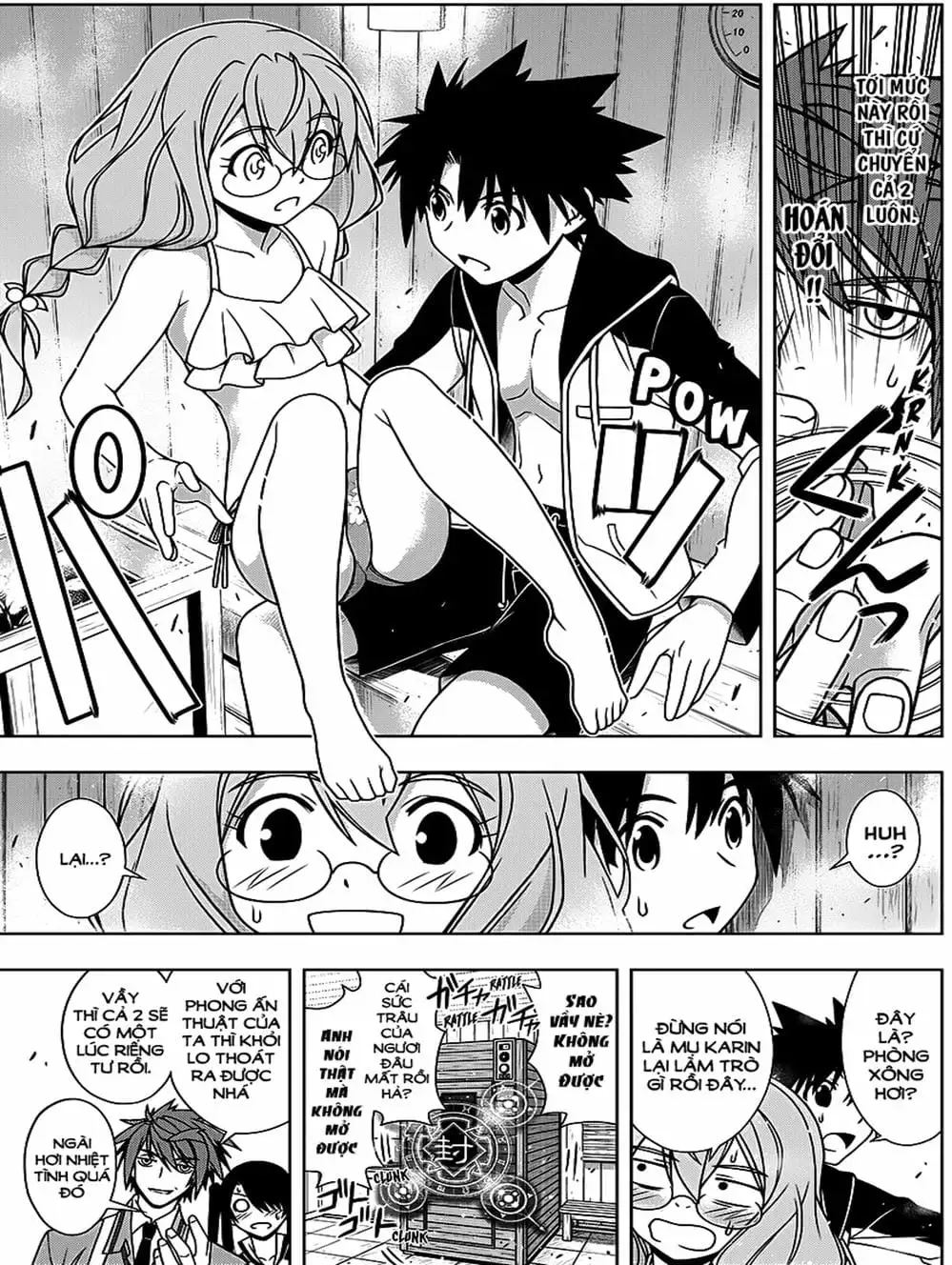 Truyện Tranh Lựa Chọn Phân Kỳ - Uq Holder! trang 9