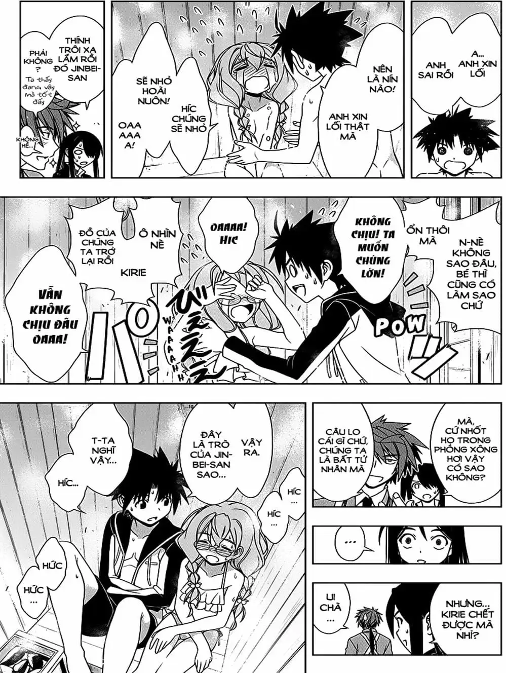 Truyện Tranh Lựa Chọn Phân Kỳ - Uq Holder! trang 9