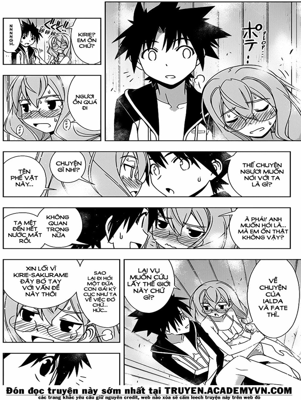 Truyện Tranh Lựa Chọn Phân Kỳ - Uq Holder! trang 9