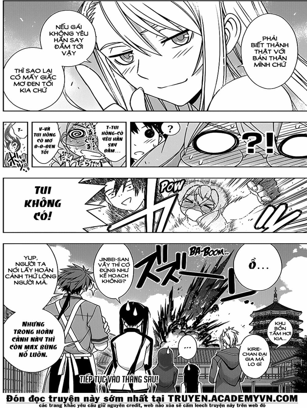 Truyện Tranh Lựa Chọn Phân Kỳ - Uq Holder! trang 9
