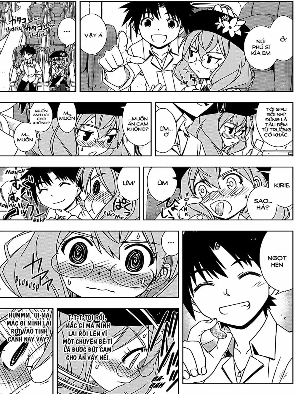 Truyện Tranh Lựa Chọn Phân Kỳ - Uq Holder! trang 9