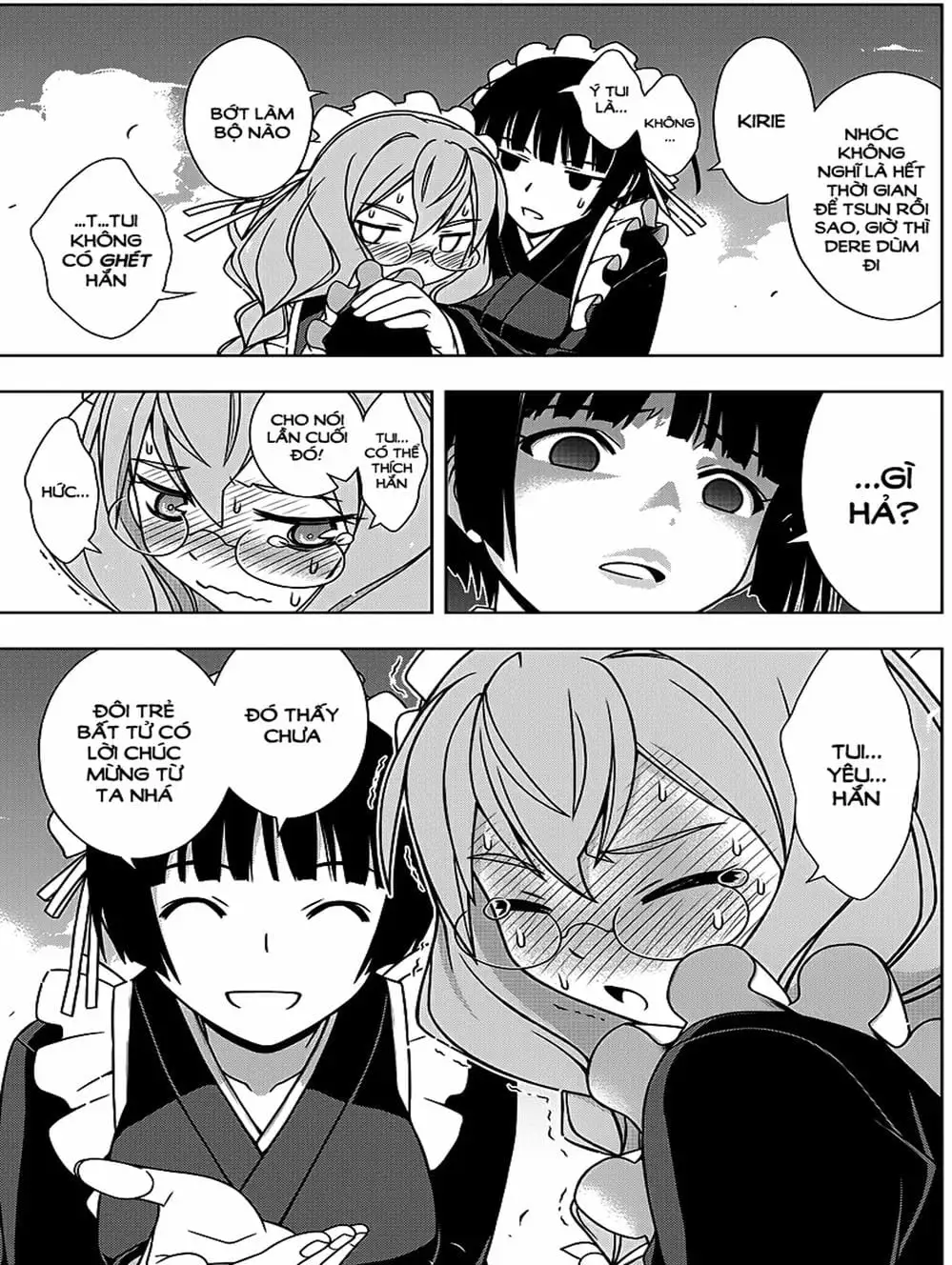 Truyện Tranh Lựa Chọn Phân Kỳ - Uq Holder! trang 9