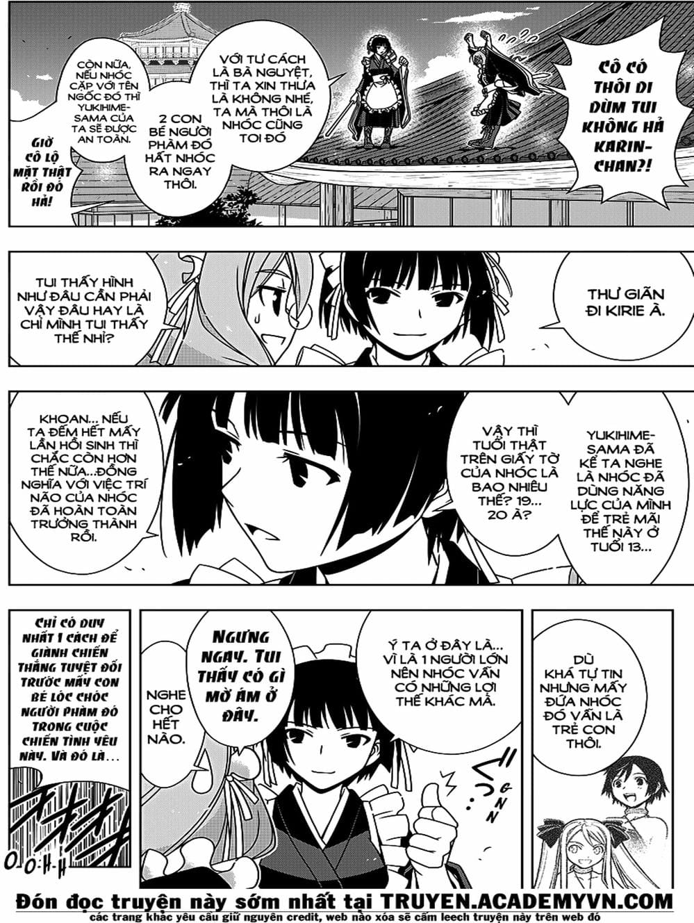 Truyện Tranh Lựa Chọn Phân Kỳ - Uq Holder! trang 9